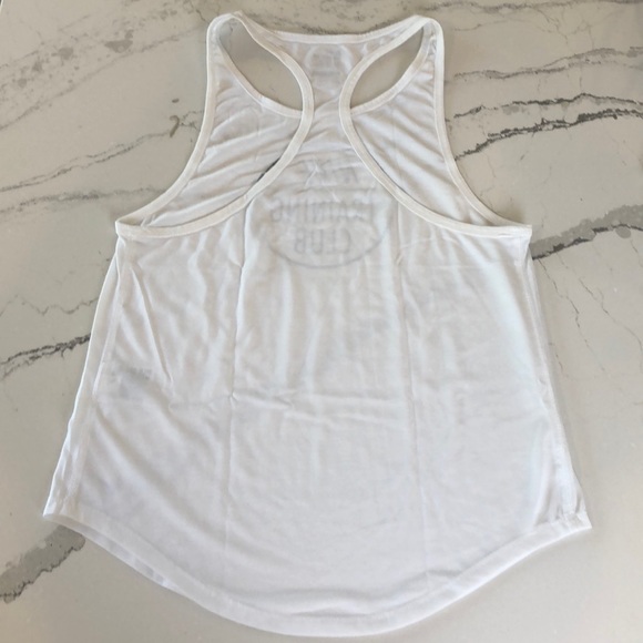 Nike White Dri-Fit Training Club Tank - Picture 5 of 5